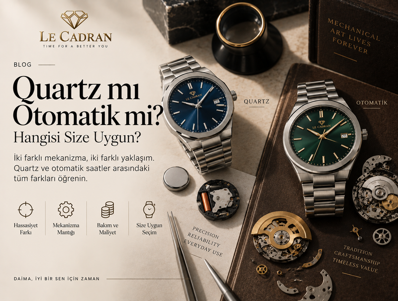 le cadran quartz saat