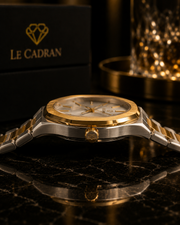 Le Cadran Eclipse Or – Gümüş Kadranlı Gold & Gümüş Erkek Kol Saati — görsel 7