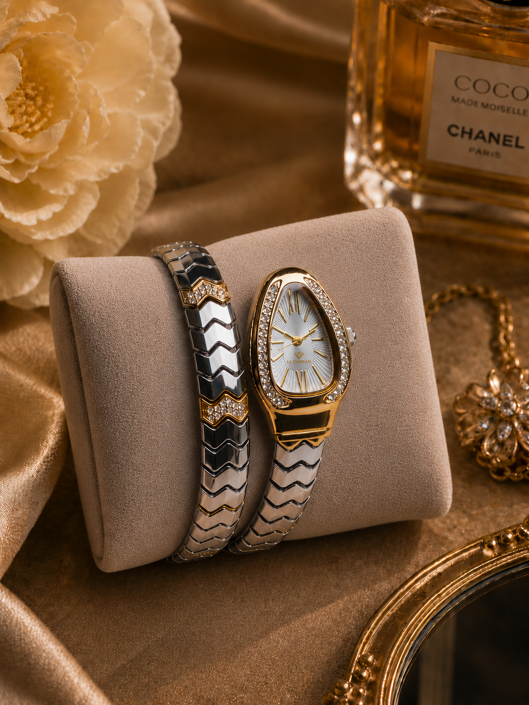 Le Cadran Elegance Nuit – Gold Kadın Kol Saati