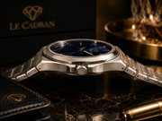 Le Cadran Eclipse Navy Bleu – Çelik Kordon Old Money Lacivert Kadranlı Erkek Kol Saati — görsel 5